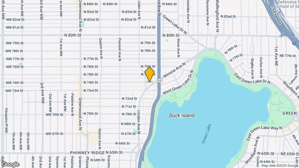 Green Lake Park View Apartments Map and Location Details