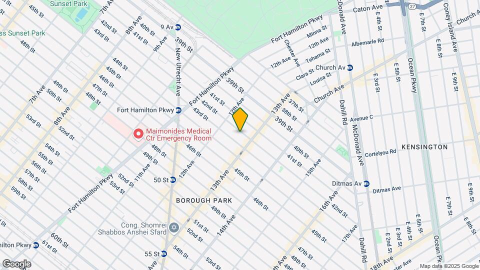 Borough Park De Lux Apt Map and Location Details