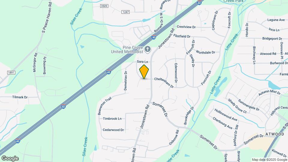 308 Cheltenham Dr Map and Location Details