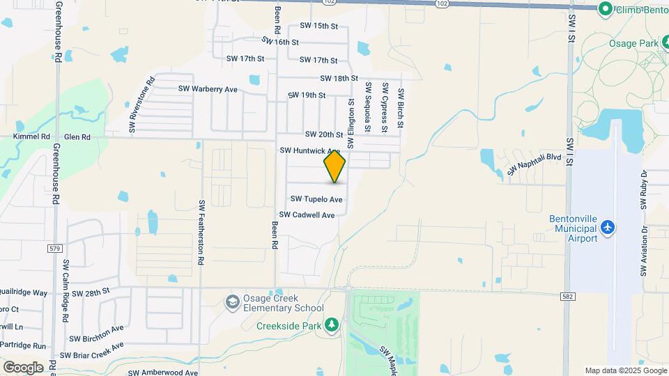 2205 SW Worthington Ave Map and Location Details