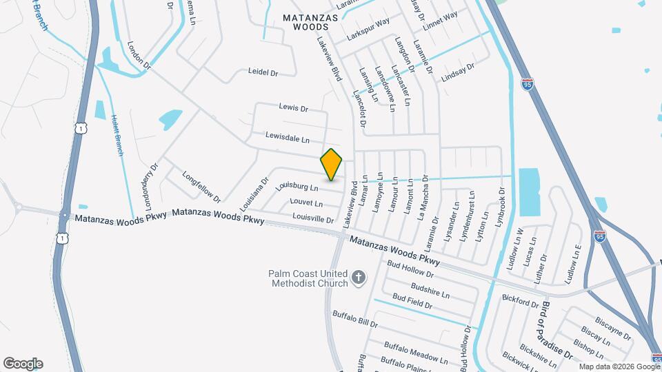37 Louisburg Ln Map and Location Details
