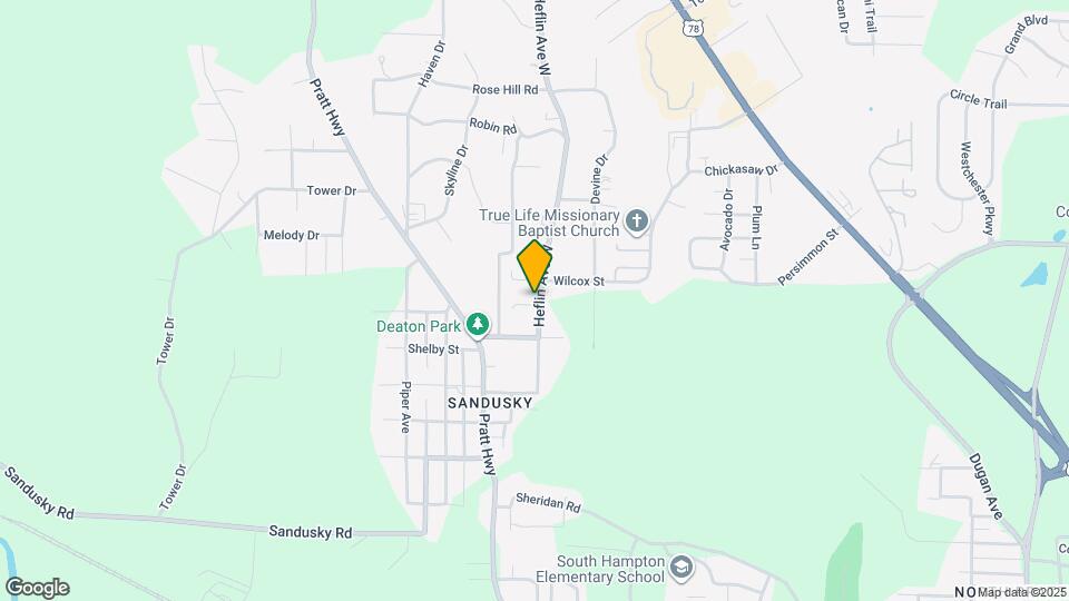 1024 Heflin Ave W Map and Location Details