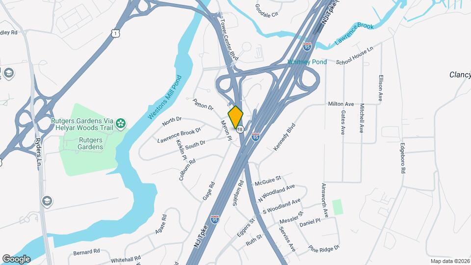 95 Westons Mill Rd Map and Location Details