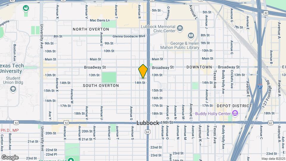 1708 14th St Map and Location Details
