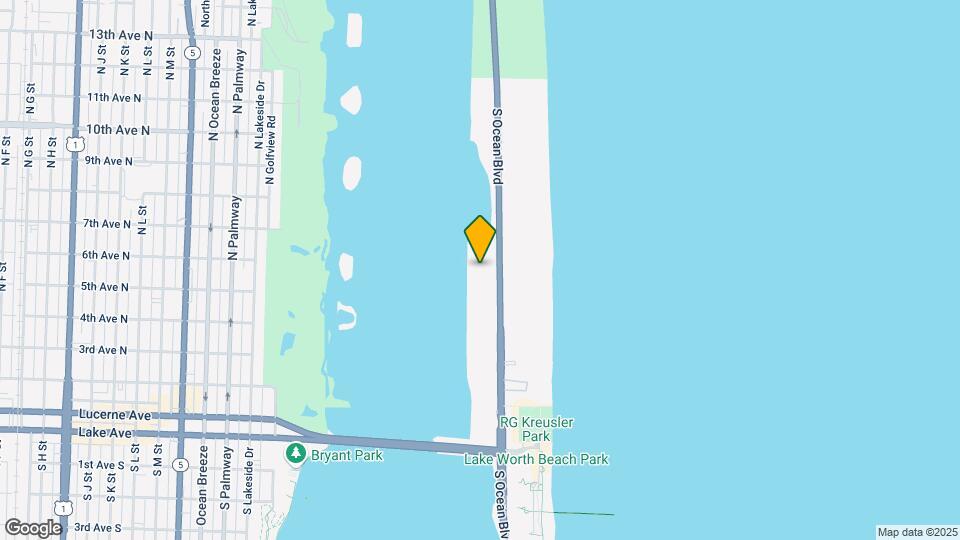2760 S Ocean Blvd Mapa y Detalles de la Ubicación