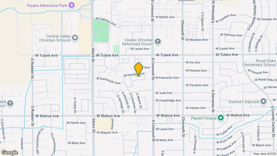 4610 W Feemster Ave Map and Location Details