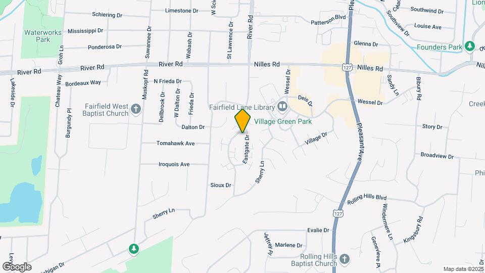 5366 Southgate Blvd Map and Location Details
