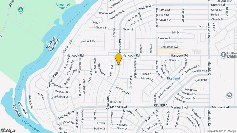 1801 Clearwater Dr Map and Location Details