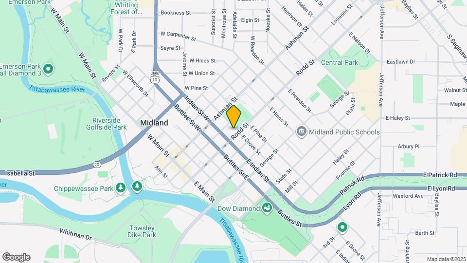 513 Rodd St Map and Location Details