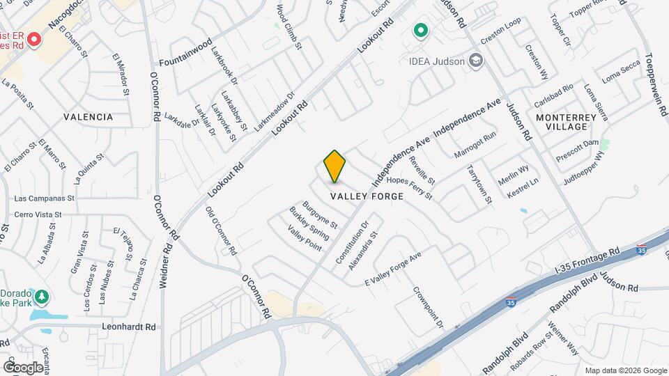 5835 Freemans Farm St Map and Location Details