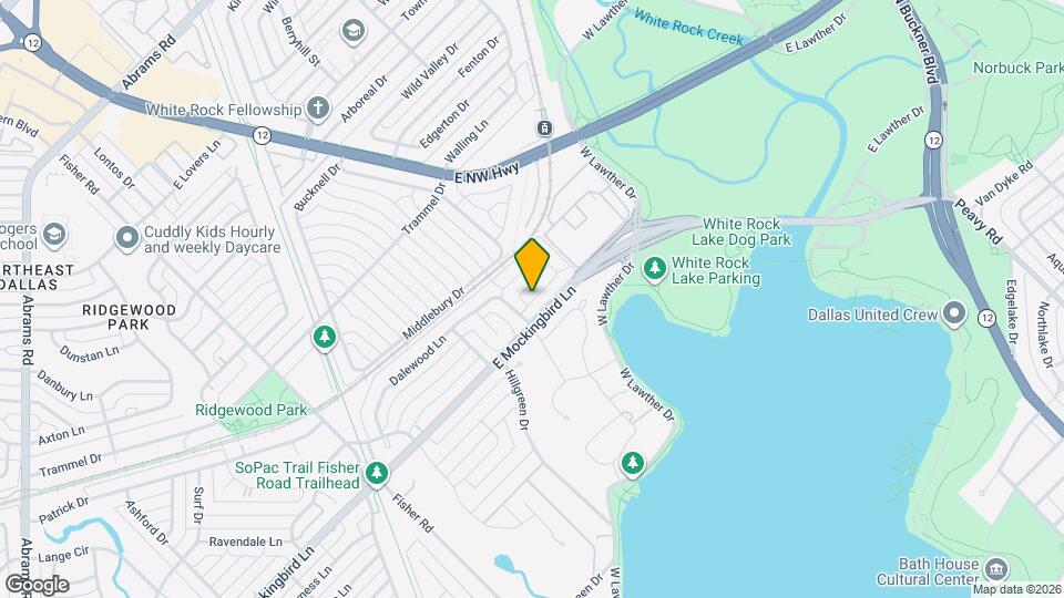 7551 Brentcove Cir Map and Location Details