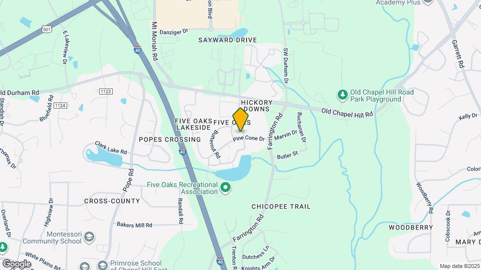 4930 Pine Cone Dr Map and Location Details