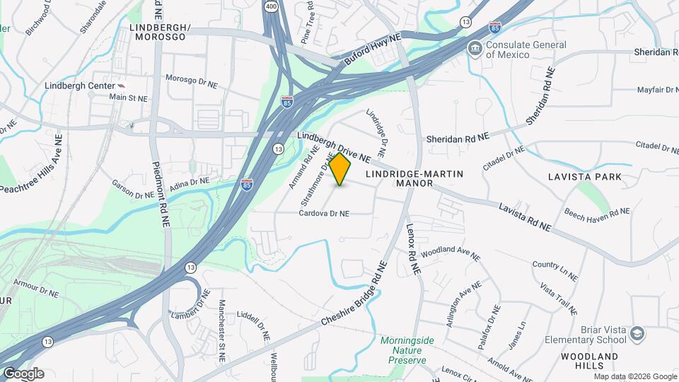 2311 Pembrook Pl NE Map and Location Details