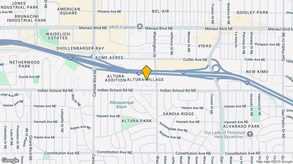 4328 Altura Vista Ln NE Map and Location Details