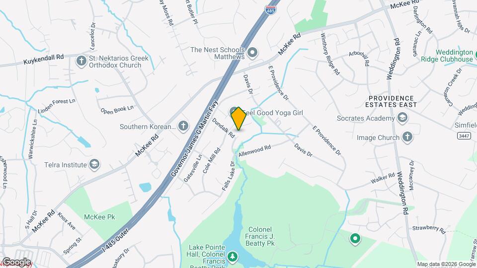 3427 Allenwood Rd Mapa y Detalles de la Ubicación