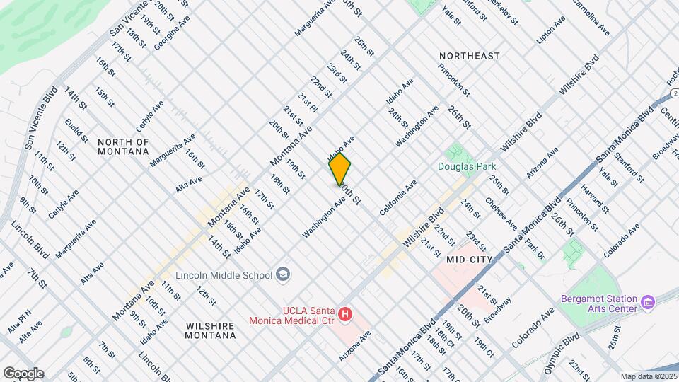 948 20th St Map and Location Details