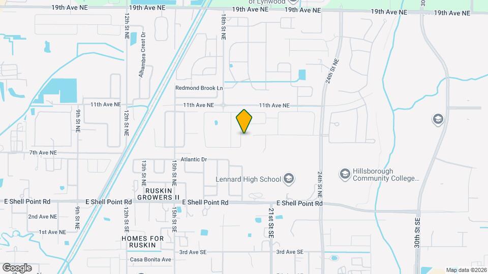 1614 Broad Winged Hawk Dr Map and Location Details