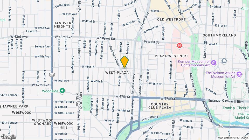 1107 W 45th St Map and Location Details