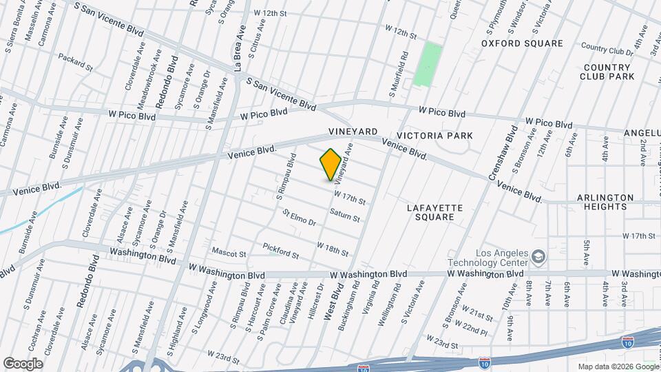 4609 W 17th St Map and Location Details