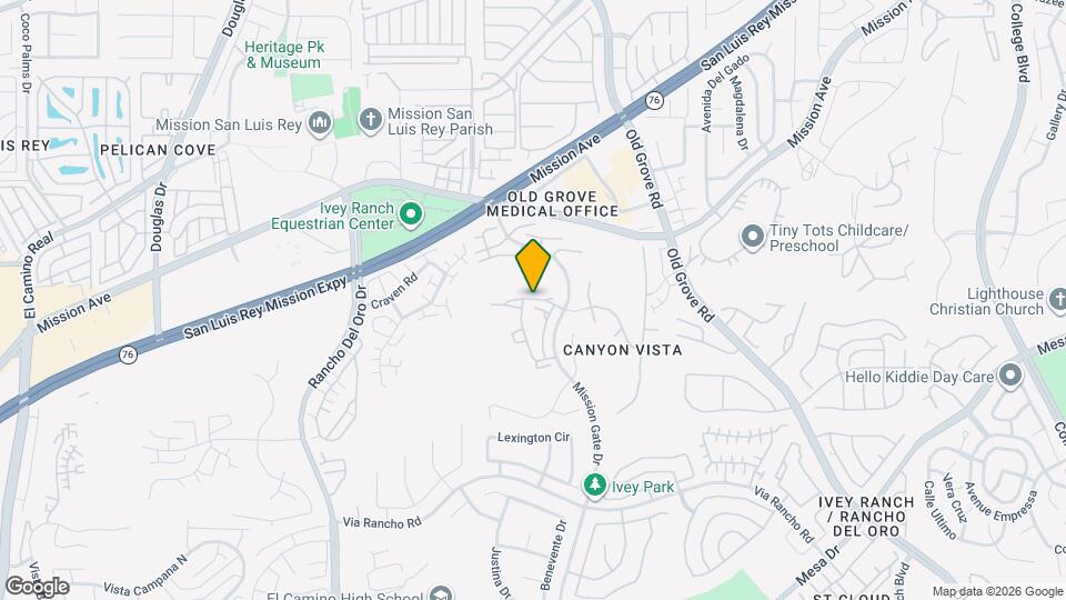 4233 Vista Panorama Way Map and Location Details