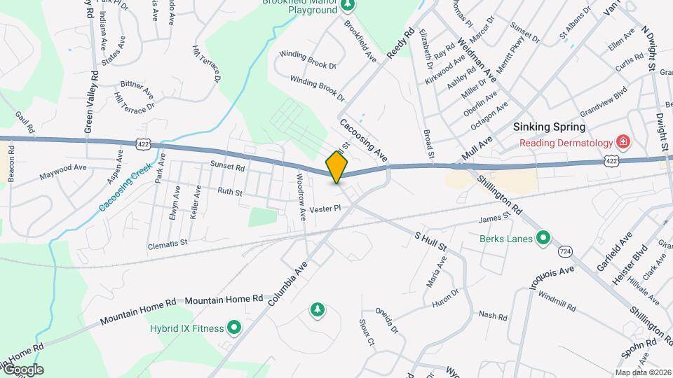 22 S Hull St Map and Location Details