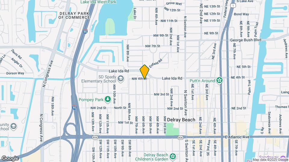347 NW 6th Ave Map and Location Details