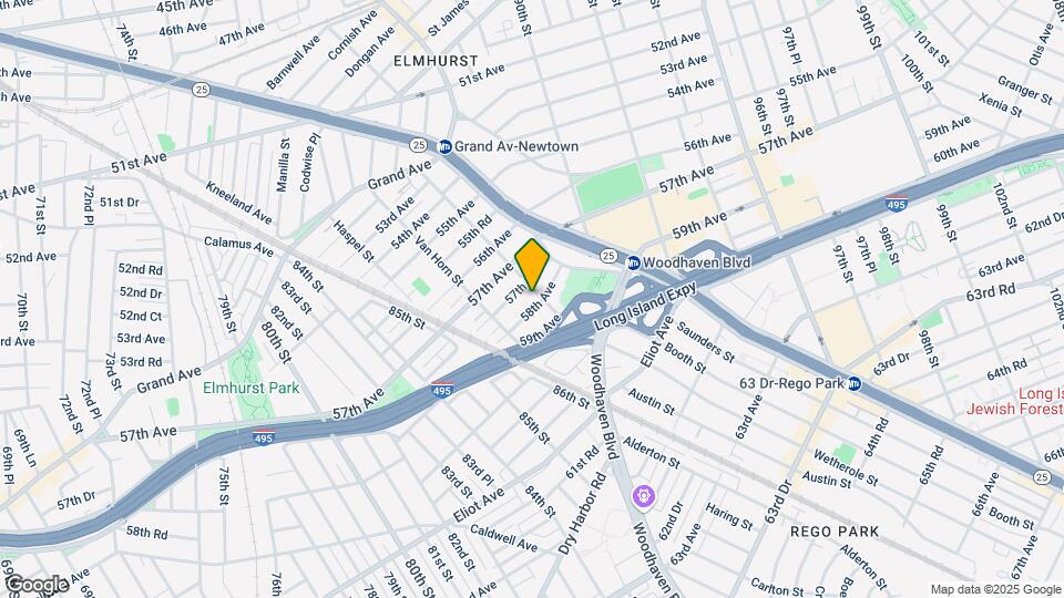 57-40 Seabury St Map and Location Details
