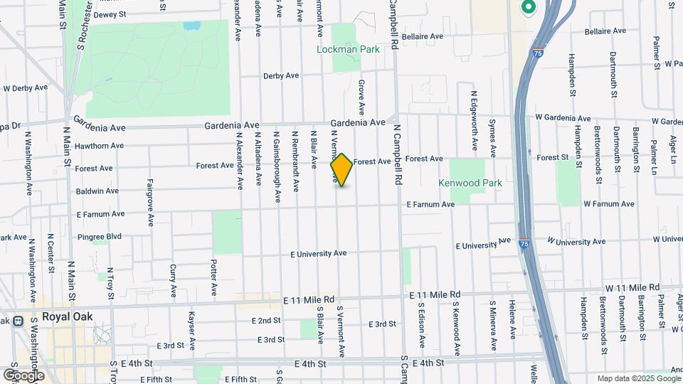622 N Vermont Ave Map and Location Details