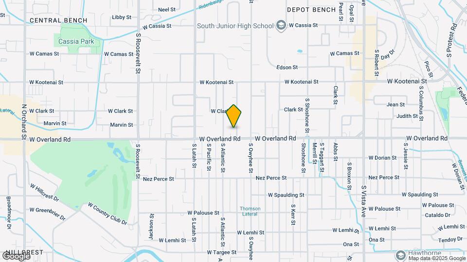 1509 S Arcadia St Map and Location Details