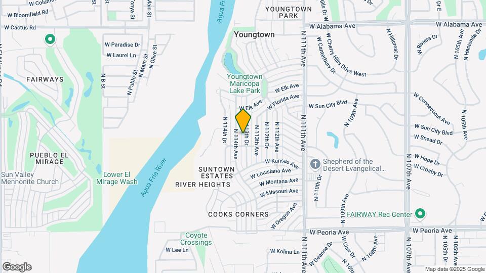 11388 N 113th Dr Mapa y Detalles de la Ubicación