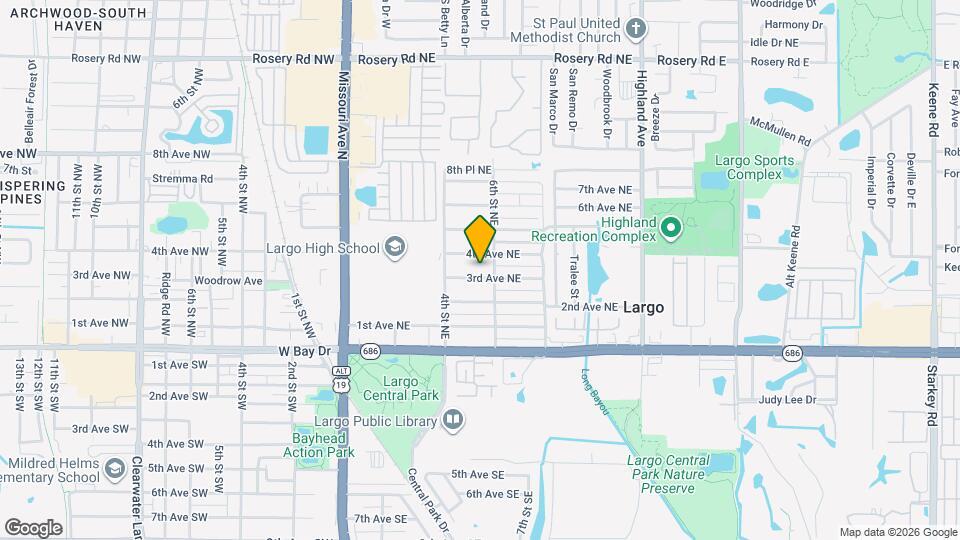 516 3rd Ave NE Map and Location Details