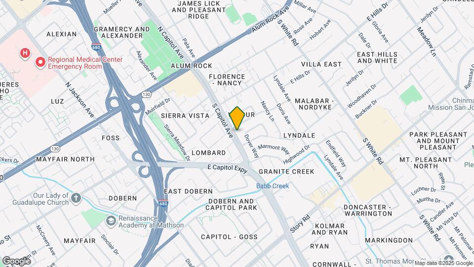 420 S Capitol Ave Map and Location Details