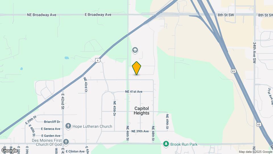 4621 E Valdez Dr Map and Location Details
