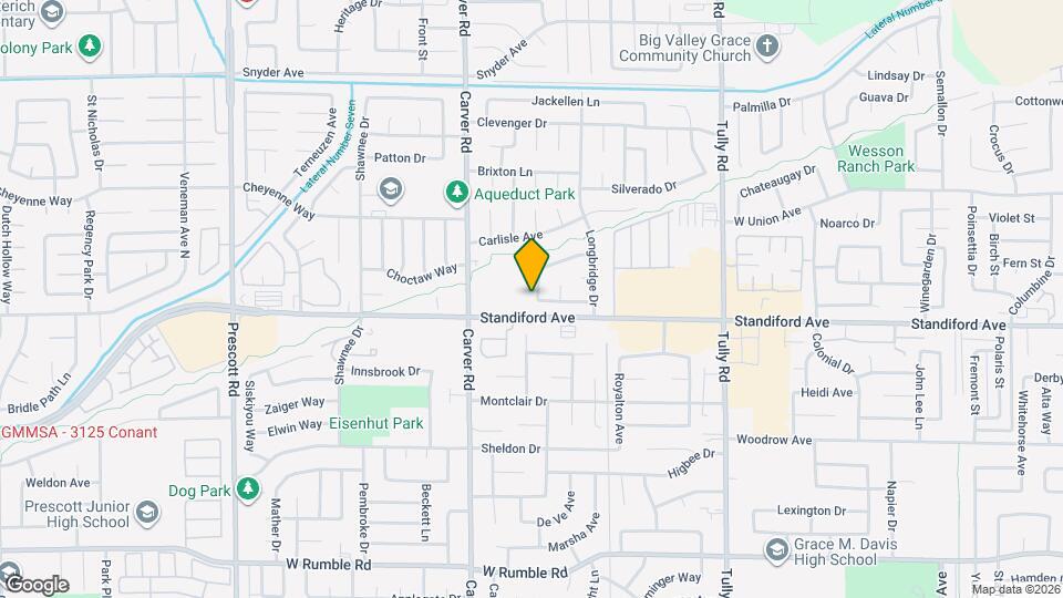 3505-3507 Thistlewood Way Mapa y Detalles de la Ubicación