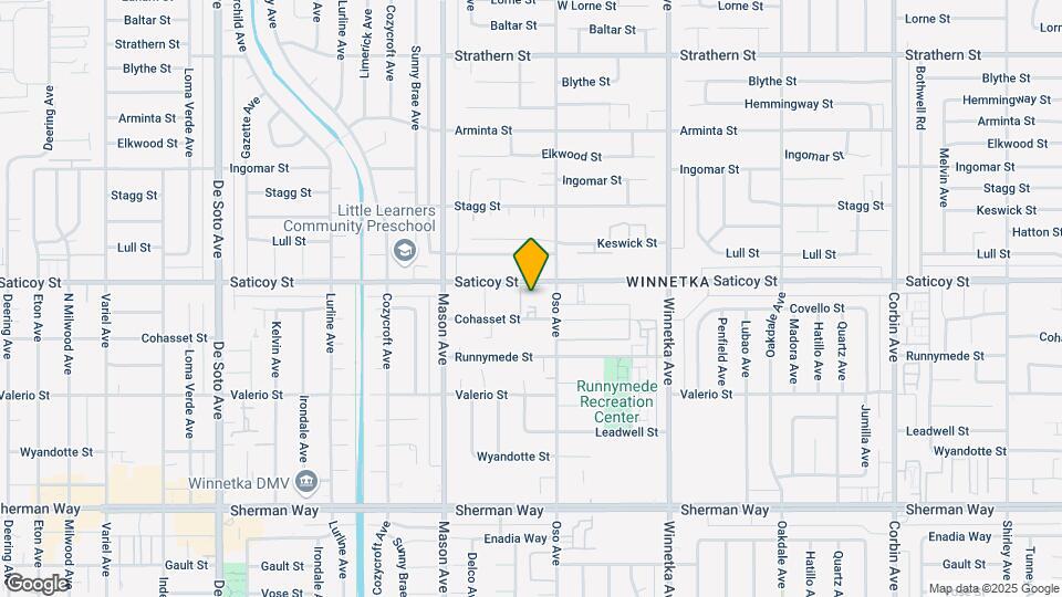 20326-20325 Saticoy St Map and Location Details