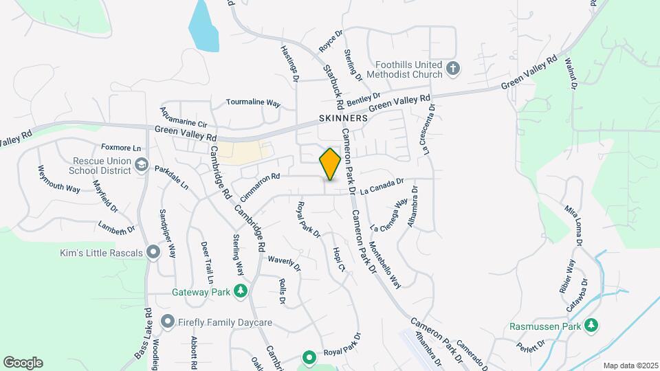3371 La Canada Dr Map and Location Details