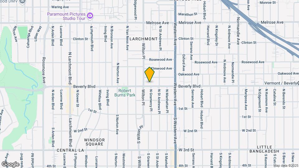 4735 Beverly Blvd Map and Location Details