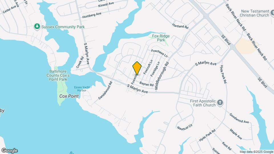 907 Foxwood Ln Mapa y Detalles de la Ubicación