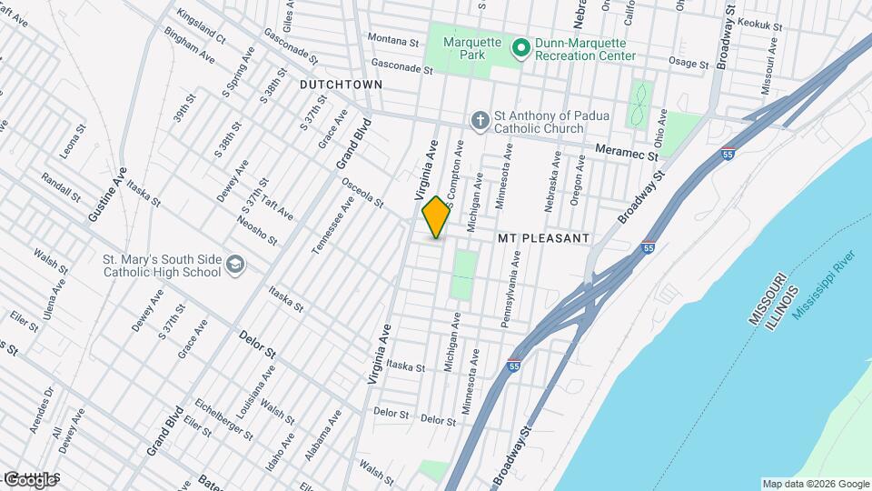 3205 N Dakota St Map and Location Details