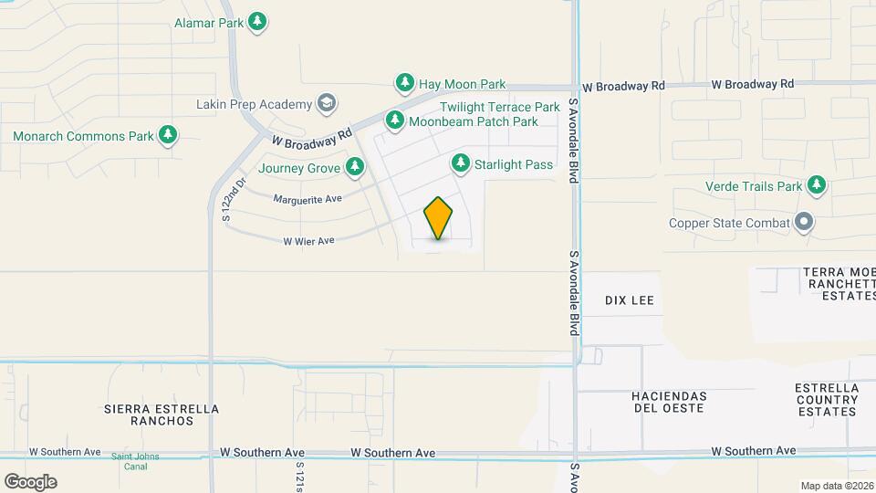 11769 W Mobile Ln Map and Location Details