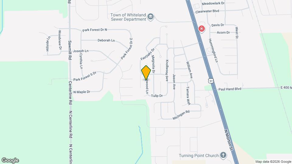 4040 Dogwood Ln Map and Location Details