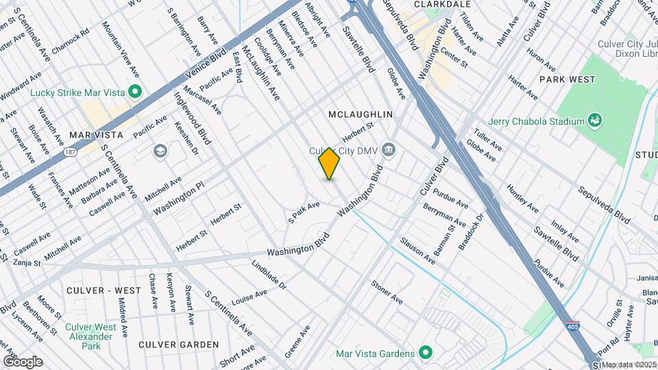 4215 Mc Laughlin Avenue Mapa y Detalles de la Ubicación