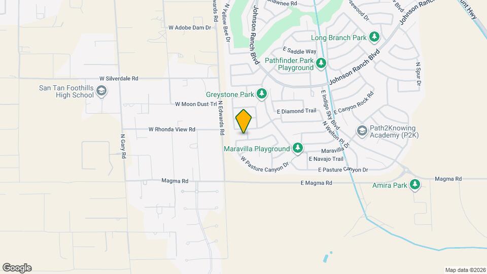 104 W Red Mesa Trail Map and Location Details