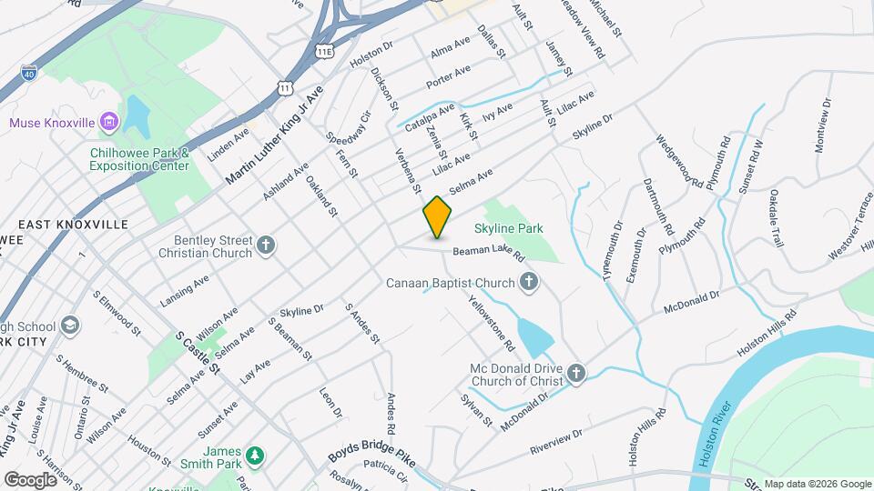 814 Beaman Lake Rd Map and Location Details