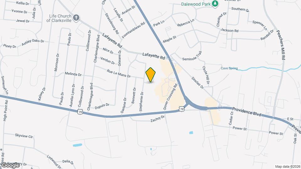 256 Fritz Cir Mapa y Detalles de la Ubicación