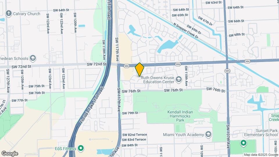 11463 SW 74th St Map and Location Details