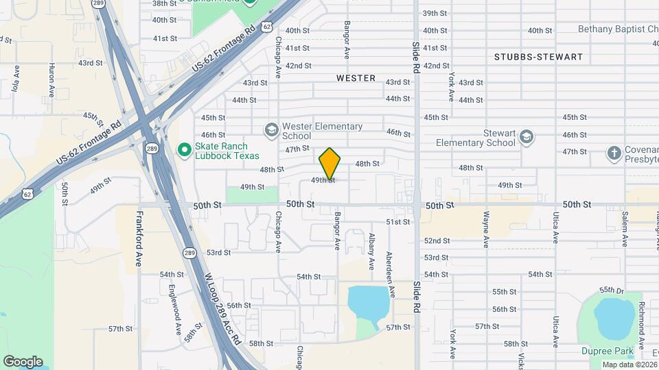 5411 49th St Map and Location Details