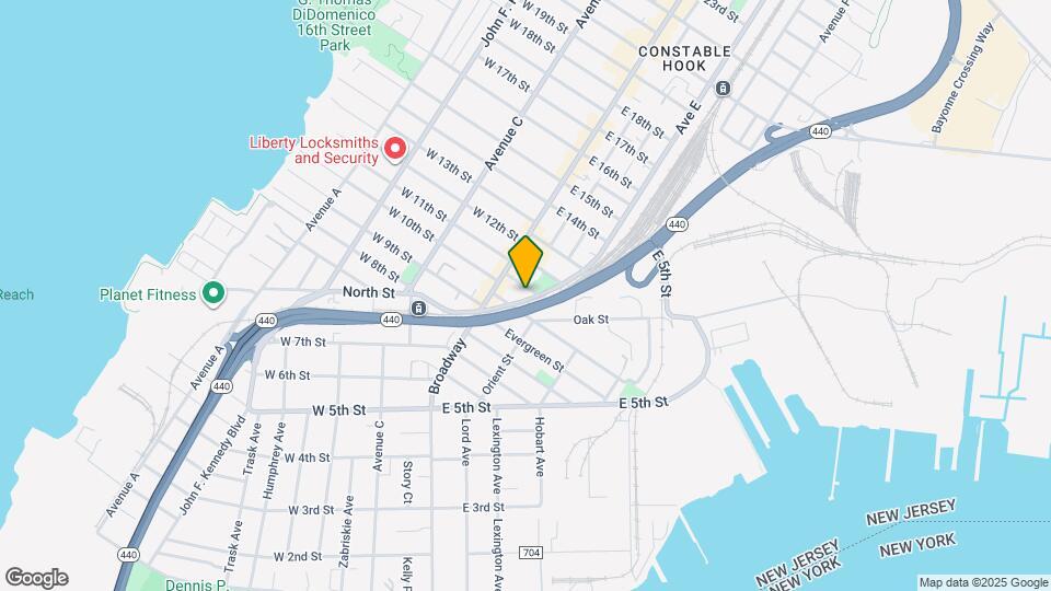 Baypark Bayonne Mapa y Detalles de la Ubicación