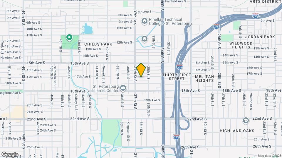 3610 17th Ave S Map and Location Details