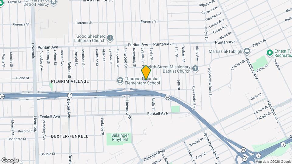 15560 LaSalle St Map and Location Details